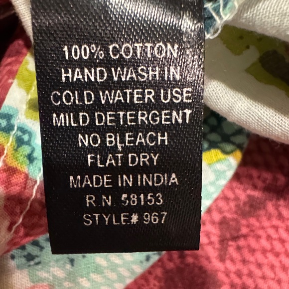 Chaudry Floral Women's Blouse with Scarf Accent - Picture 16 of 16